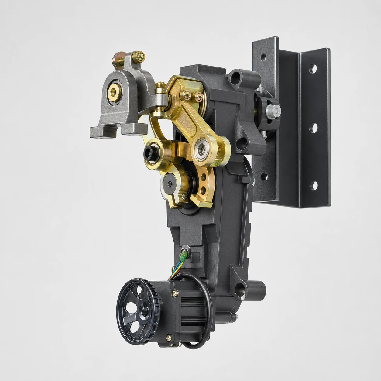 ชุดกลไกมอเตอร์ Brushless สำหรับไม้กั้นรถยนต์แขนรั้ว