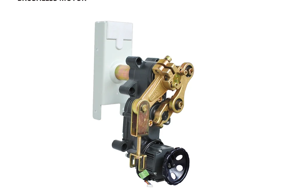 ภาพประกอบกลไกภายในของ ไม้กั้นรถยนต์ Brushless ตู้บาง 3–4 เมตร จากผู้ผลิต
