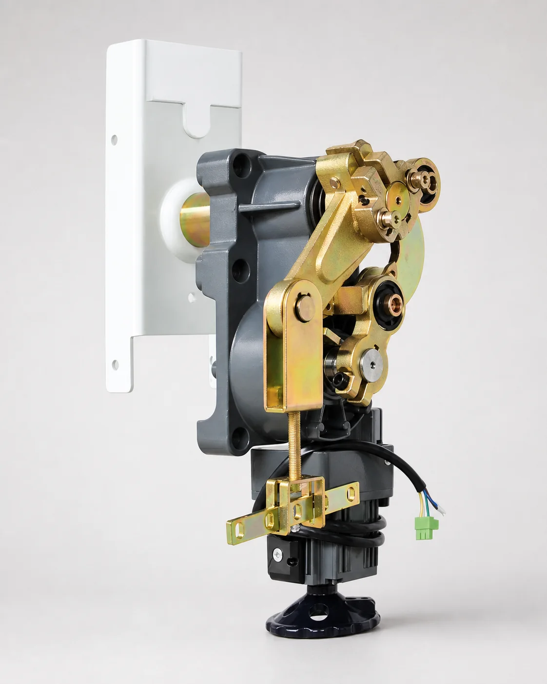 ชุดกลไกมอเตอร์ Brushless สำหรับไม้กั้นรถยนต์พลังงานแสงอาทิตย์